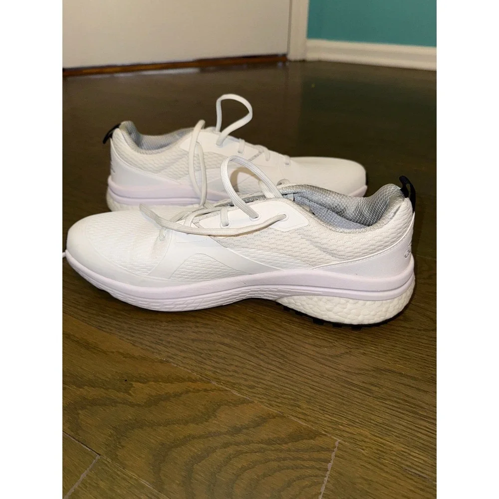 Adidas Solarmotion Spikeless Golf Shoes White Silver GX6425 Mens Size 14